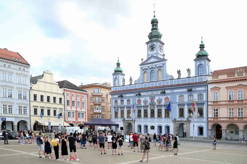 Náměstí v Českých Budějovicích